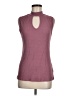 Jennifer Lopez Burgundy Sleeveless Top Size M - photo 1