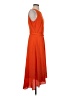 Ann Taylor 100% Polyester Orange Casual Dress Size 4 - photo 4