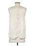 Banana Republic 100% Polyester Ivory Sleeveless Blouse Size S - photo 2