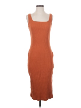 open lace back dress Resort Clothes Waffle Knit Maxi Dress