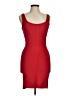 Forever 21 Solid Red Cocktail Dress Size M - photo 1