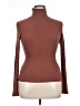LACAUSA Brown Turtleneck Sweater Size M - photo 1