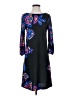 Tibi 100% Silk Print Black Casual Dress Size S - photo 1