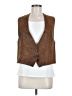 Saks Fifth Avenue Animal Print Brown Vest Size M - photo 1