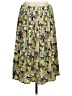 Bogner 100% Polyester Print Green Casual Skirt Size 23 waist - photo 2