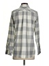 Vineyard Vines 100% Polyester Checkered-gingham Gray Long Sleeve Blouse Size 4 - photo 2