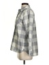 Vineyard Vines 100% Polyester Checkered-gingham Gray Long Sleeve Blouse Size 4 - photo 5