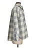 Vineyard Vines 100% Polyester Checkered-gingham Gray Long Sleeve Blouse Size 4 - photo 4