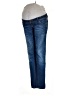 Mamalicious Solid Blue Jeans Size 28 waist - photo 1
