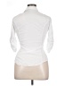 James Perse 100% Cotton White 3/4 Sleeve Button-Down Shirt Size XL (4) - photo 2