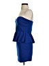 O'Sher Blue Cocktail Dress Size 4 (estimated) - photo 5