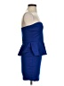 O'Sher Blue Cocktail Dress Size 4 (estimated) - photo 4