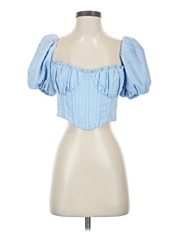 ASTR The Label Short Sleeve Blouse (view 1)