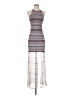 Necessary Objects 100% Polyester Aztec Or Tribal Print Multi Color Black Cocktail Dress Size XS - photo 1