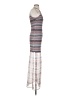 Necessary Objects 100% Polyester Aztec Or Tribal Print Multi Color Black Cocktail Dress Size XS - photo 4