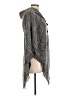 Johnston & Murphy 100% Acrylic Gray Blue Poncho One size (estimated) - photo 4