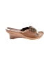 Clarks Brown Wedges Size 7 - photo 1