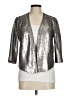 Forever 21 100% Polyester Metallic Silver Blazer Size M - photo 1