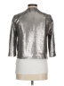 Forever 21 100% Polyester Metallic Silver Blazer Size M - photo 2