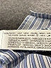 Zara 100% Cotton Stripes Blue Long Sleeve Button-Down Shirt Size XS - photo 7