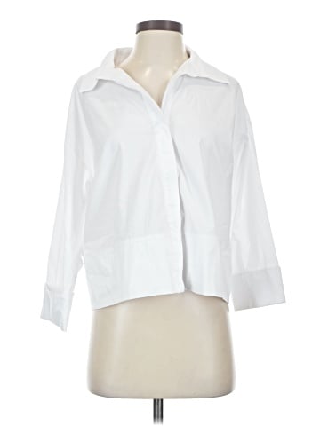 Hope & Harlow 3/4 Sleeve Button-Down Shirt (view 1)