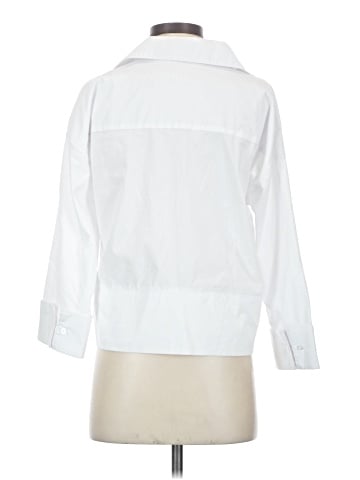 Hope & Harlow 3/4 Sleeve Button-Down Shirt (view 2)