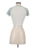 Shein Ivory Short Sleeve Turtleneck Size 2 - photo 2