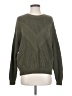 Downeast Solid Green Pullover Sweater Size XS - photo 1