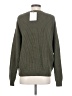 Downeast Solid Green Pullover Sweater Size XS - photo 2