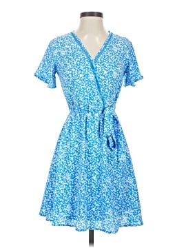 sienna sky blue floral dress Sky Blue Sienna Wrap Dress (Made to Order) – Ashberry