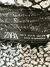 Zara Silver Short Sleeve Top Size S - photo 7