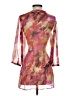 Chico's Tie-dye Pink Long Sleeve Blouse Size S - photo 2
