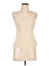 Unbranded Ivory Sleeveless Blouse Size EU 38 / US 8 - photo 1