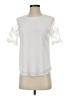 Lulus 100% Polyester Ivory Short Sleeve Top Size XS - photo 1