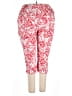 Liz & Me Print Red Active Pants Size 22 - photo 2