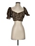 Better be 100% Polyester Gold Short Sleeve Top Size S - photo 1