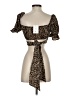 Better be 100% Polyester Gold Short Sleeve Top Size S - photo 2