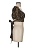 Better be 100% Polyester Gold Short Sleeve Top Size S - photo 4