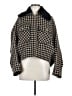 SØSKEN 100% Polyester Houndstooth Black Jacket Size Med (2) - photo 1