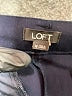 Ann Taylor LOFT 100% Polyester Solid Blue Dress Pants Size 12 - photo 7