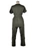 Rebellion Solid Green Jumpsuit Size XL - photo 2