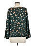 Ann Taylor Green Long Sleeve Blouse Size L - photo 2