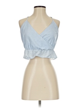 Super Down Sleeveless Blouse
