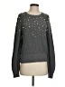 Ann Taylor LOFT Stars Gray Pullover Sweater Size S - photo 1