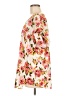 Speed Limit MPH 100% Polyester Floral Ivory Short Sleeve Blouse One size - photo 5