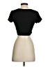 Princess Polly Black Short Sleeve Top Size 4 - photo 2