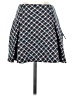 Zara Argyle Blue Casual Skirt Size XS - photo 1