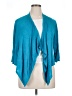 Catherines 100% Viscose Teal Cardigan Size 1X - photo 1