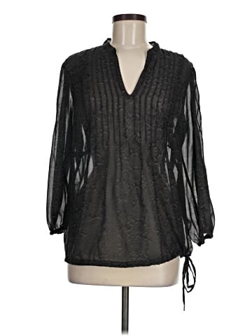CALVIN KLEIN JEANS Long Sleeve Blouse (view 1)