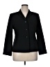 Kasper 100% Polyester Solid Black Blazer Size 14 (petite) - photo 1